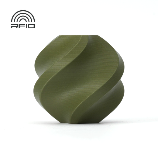 Filament Bambu Lab PLA Matte Dark Green 1.75 mm 1 kg cu spool