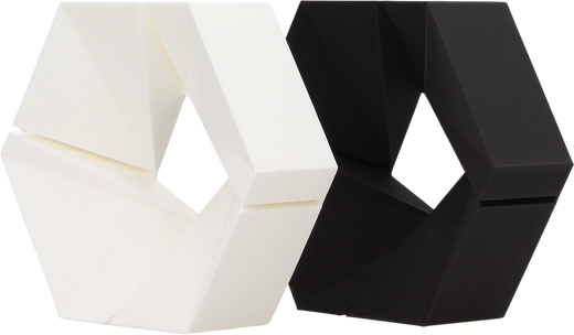 Set filament ecoPLA White si Black