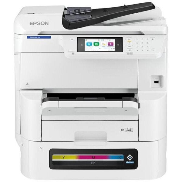 Multifuncțională A3 Epson WorkForce Pro EM-C8100RDWF vedere frontală