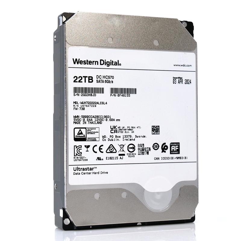 hard disk WD server 22TB SATA 7200RPM