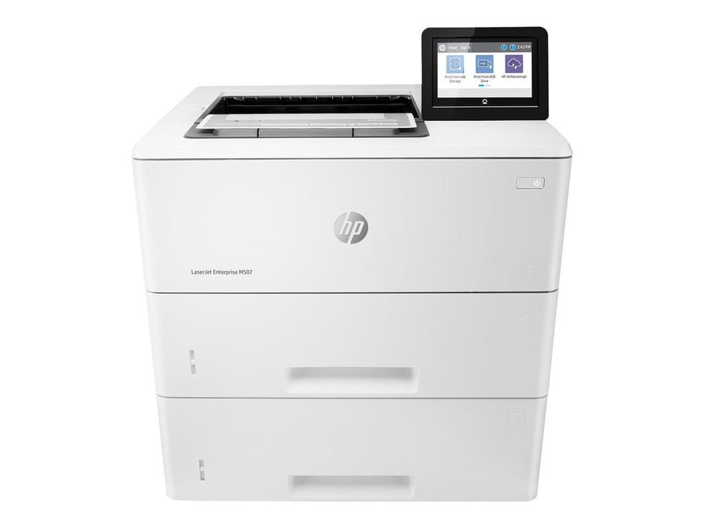 HP LaserJet Enterprise M507x imprimanta laser monocrom vedere frontala