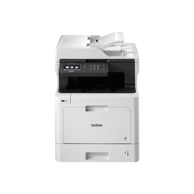 MULTIFUNCTIONAL BROTHER DCP-L8410CDW, Laserjet color, A4, Retea, Wireless (Alb) 31ppm