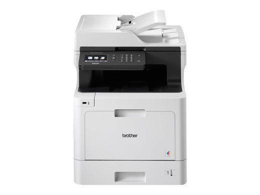 MULTIFUNCTIONAL BROTHER DCP-L8410CDW, Laserjet color, A4, Retea, Wireless (Alb) 31ppm