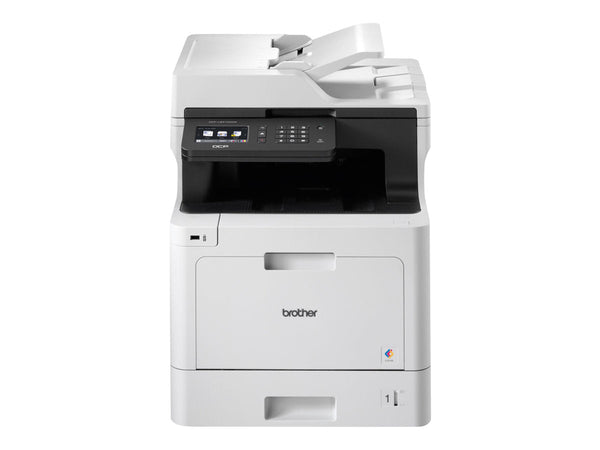 MULTIFUNCTIONAL BROTHER DCP-L8410CDW, Laserjet color, A4, Retea, Wireless (Alb) 31ppm