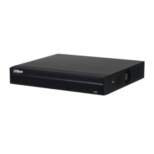 Kit supraveghere Dahua IP 4MP – sistem complet 8 camere, NVR 8 canale 12MP, iluminare inteligentă IR + LED alb, microfon integrat, PoE, IP67