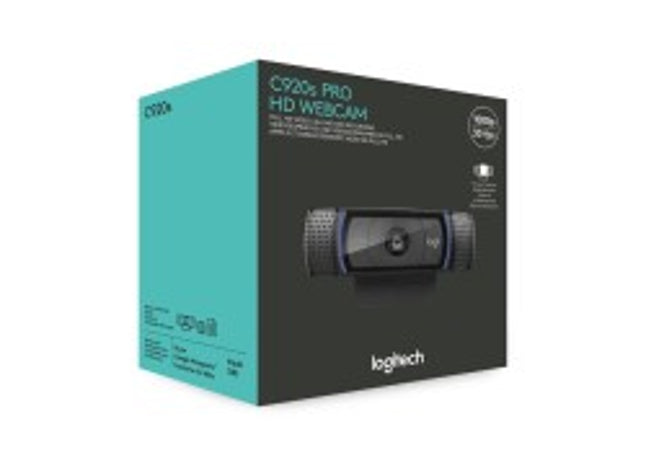 Logitech Pro HD C920s – cameră web Full HD 1080p cu lentilă avansată și privacy shutter