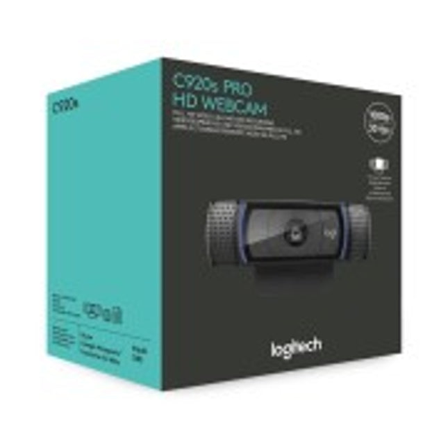Logitech Pro HD C920s – cameră web Full HD 1080p cu lentilă avansată și privacy shutter