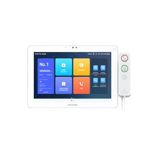 Display cu braț pentru patul pacientului Hikvision DS-KHB9533-WHS