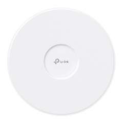TP-Link Omada BE9300 – Access Point Wi-Fi 7 tri-band, montaj pe tavan, port 10G, MU-MIMO, PoE++ 802.3bt, management centralizat SDN