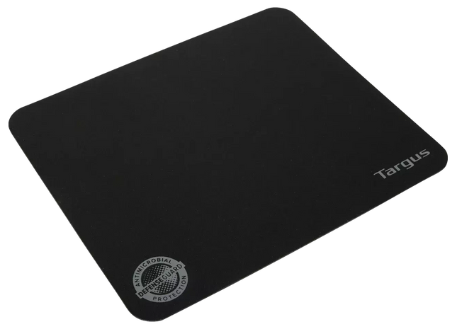 Mousepad antibacterian Targus AWE820GL – suprafață textilă, design dreptunghiular, strat dublu pentru stabilitate