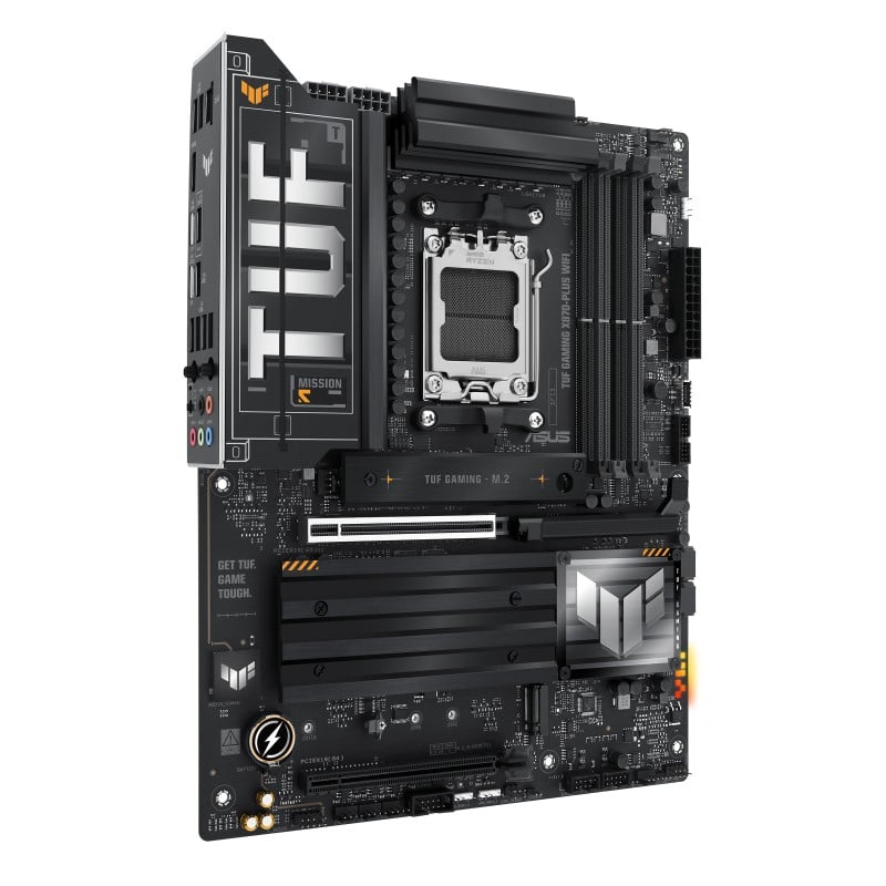 Placă de bază ASUS TUF GAMING X870-PLUS WIFI – Socket AM5, DDR5, PCIe 5.0, Wi-Fi 7, format ATX