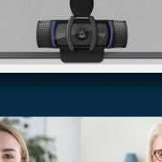Logitech Pro HD C920s – cameră web Full HD 1080p cu lentilă avansată și privacy shutter