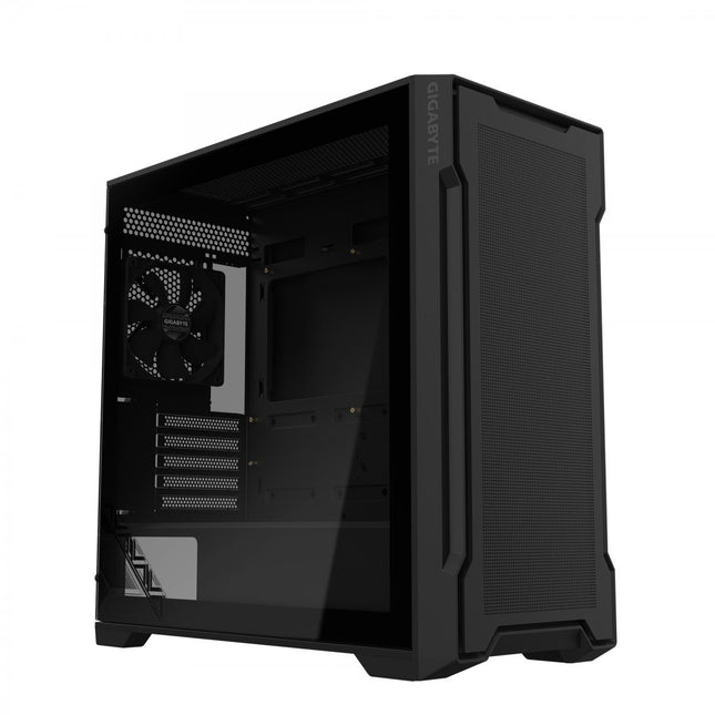 Carcasă PC GIGABYTE C102 GLASS – design elegant din sticlă securizată, format Midi Tower, compatibilă cu plăci micro-ATX și Mini-ITX