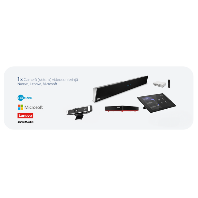 Solutie integrata sistem videoconferinta Aver VB130