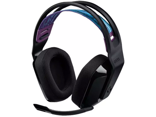 Logitech G535 Lightspeed Wireless Gaming Headset – 33-hour Battery Life, Lightweight, Comfortable Over-Ear Design