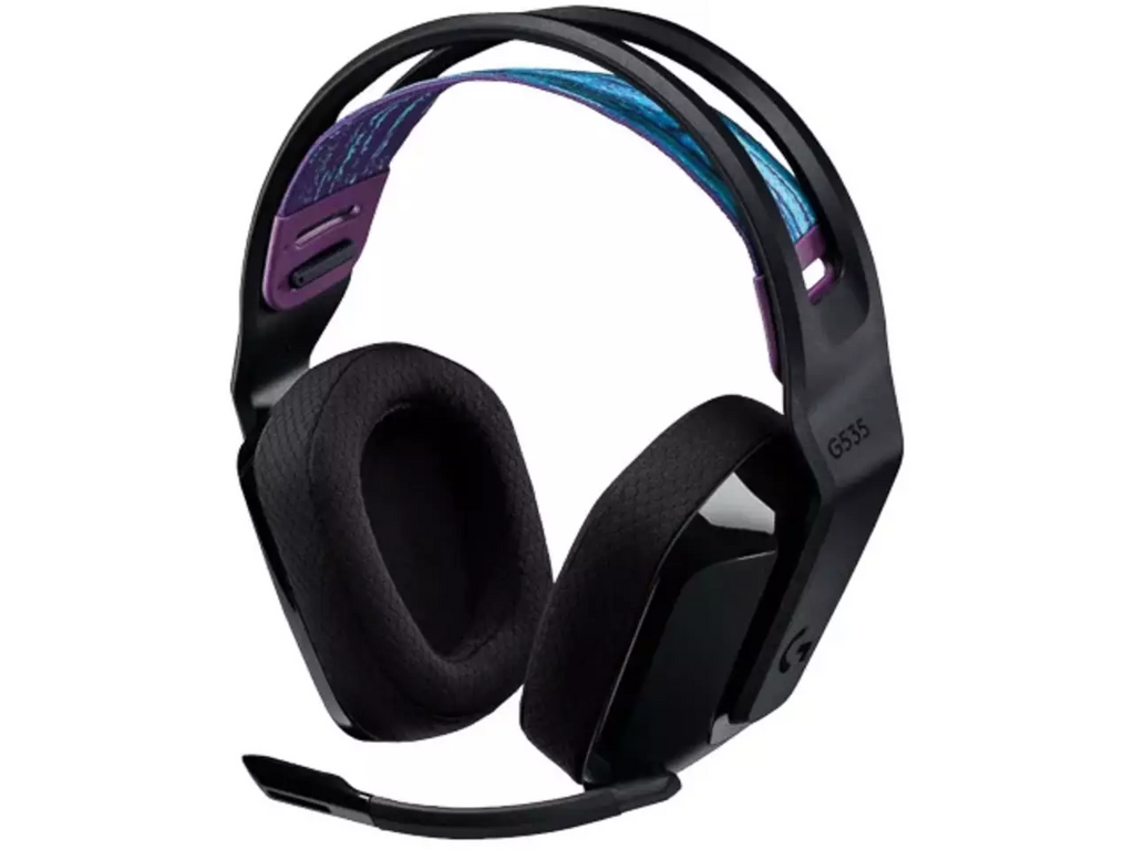Căști de gaming Logitech G535 Lightspeed – wireless, autonomie 33 ore, design ușor și confortabil Over-Ear