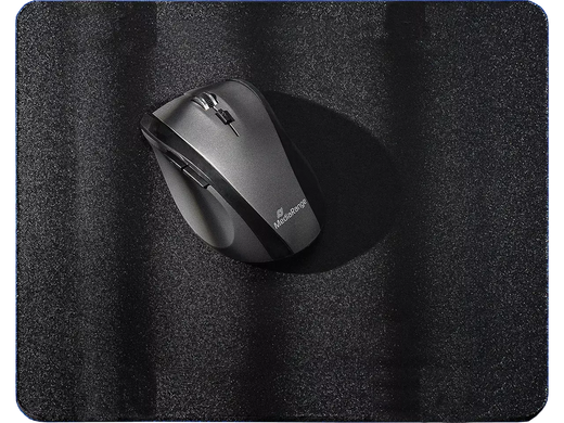 Mousepad MediaRange – durable textile surface, non-slip base, optimized precision for any type of mouse