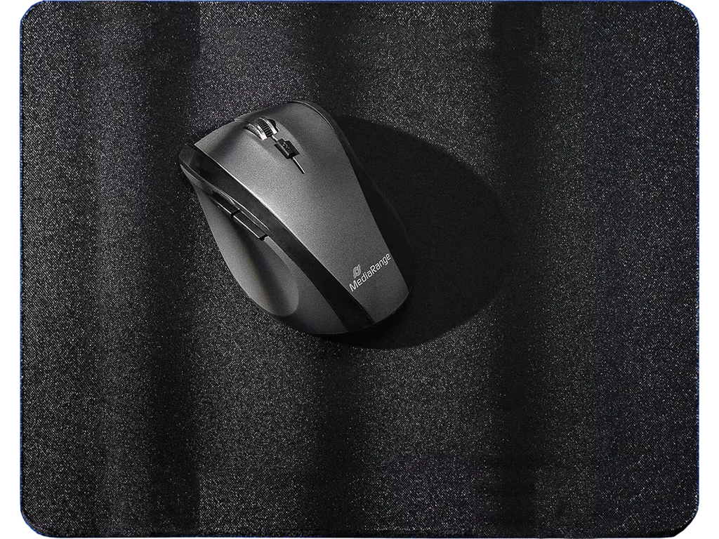 Mousepad MediaRange – suprafață textilă durabilă, bază antiderapantă, precizie optimizată pentru orice tip de mouse