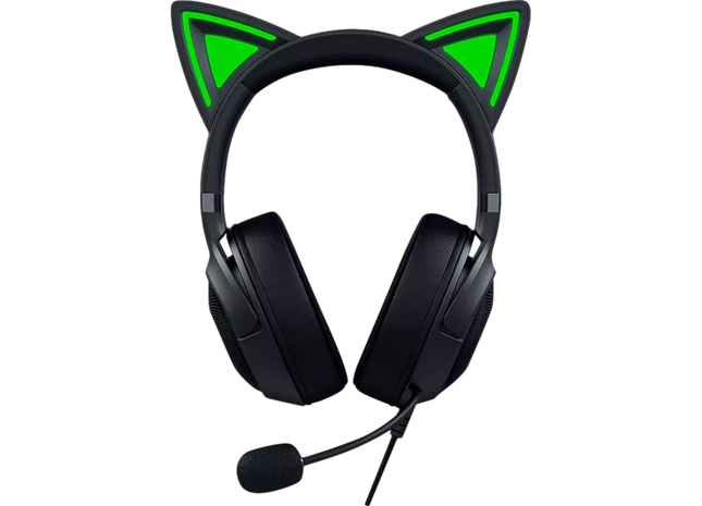 Căști de gaming Razer Kraken Kitty V2 – iluminare RGB Chroma, sunet surround, design confortabil Over-Ear