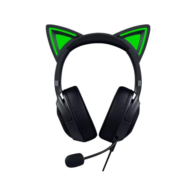 Căști de gaming Razer Kraken Kitty V2 – iluminare RGB Chroma, sunet surround, design confortabil Over-Ear