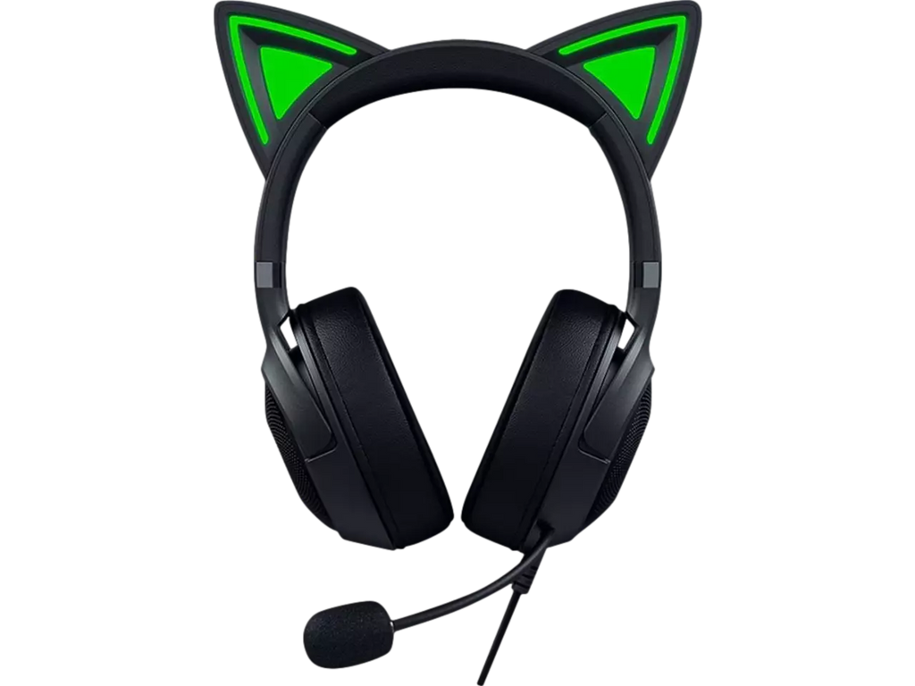 Căști de gaming Razer Kraken Kitty V2 – iluminare RGB Chroma, sunet surround, design confortabil Over-Ear