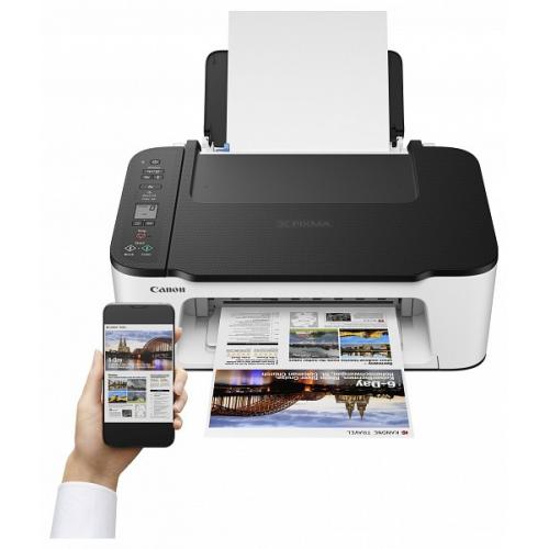Multifunctional Inkjet Color Canon Pixma TS3452 Negru/Alb