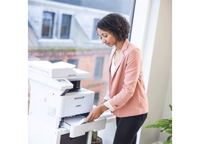 Brother MFC-L5710DW Multifunctionala laser monocrom A4, 48 ppm, duplex automat, 512 MB RAM, Ecran color tactil, Windows 10 si 11, Wi-Fi si LAN