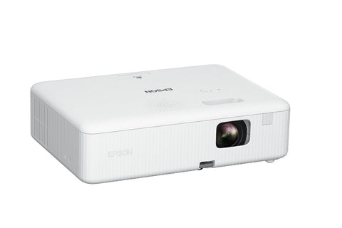 Videoproiector Epson CO-FH01 Full HD, 3000 lumeni, Difuzor 5W, HDMI Alb V11HA84040