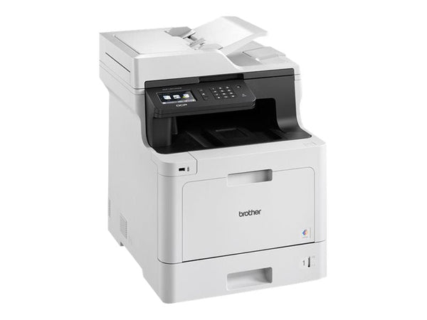 MULTIFUNCTIONAL BROTHER DCP-L8410CDW, Laserjet color, A4, Retea, Wireless (Alb) 31ppm