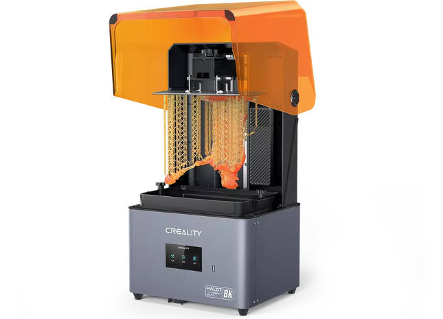 Imprimantă 3D Creality HALOT-MAGE – ecran 10,3″ 8K, volum 228×128×230 mm, precizie 29,7