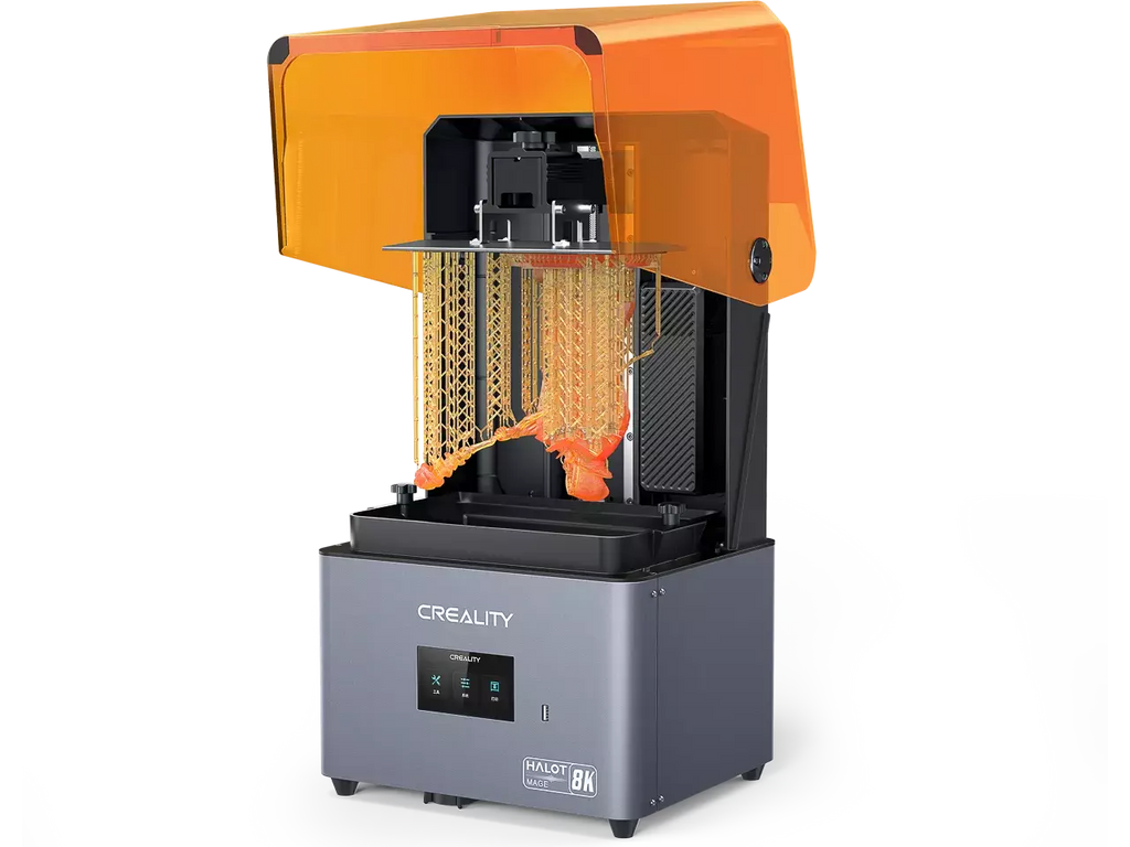 Imprimantă 3D Creality HALOT-MAGE – ecran 10,3″ 8K, volum 228×128×230 mm, precizie 29,7