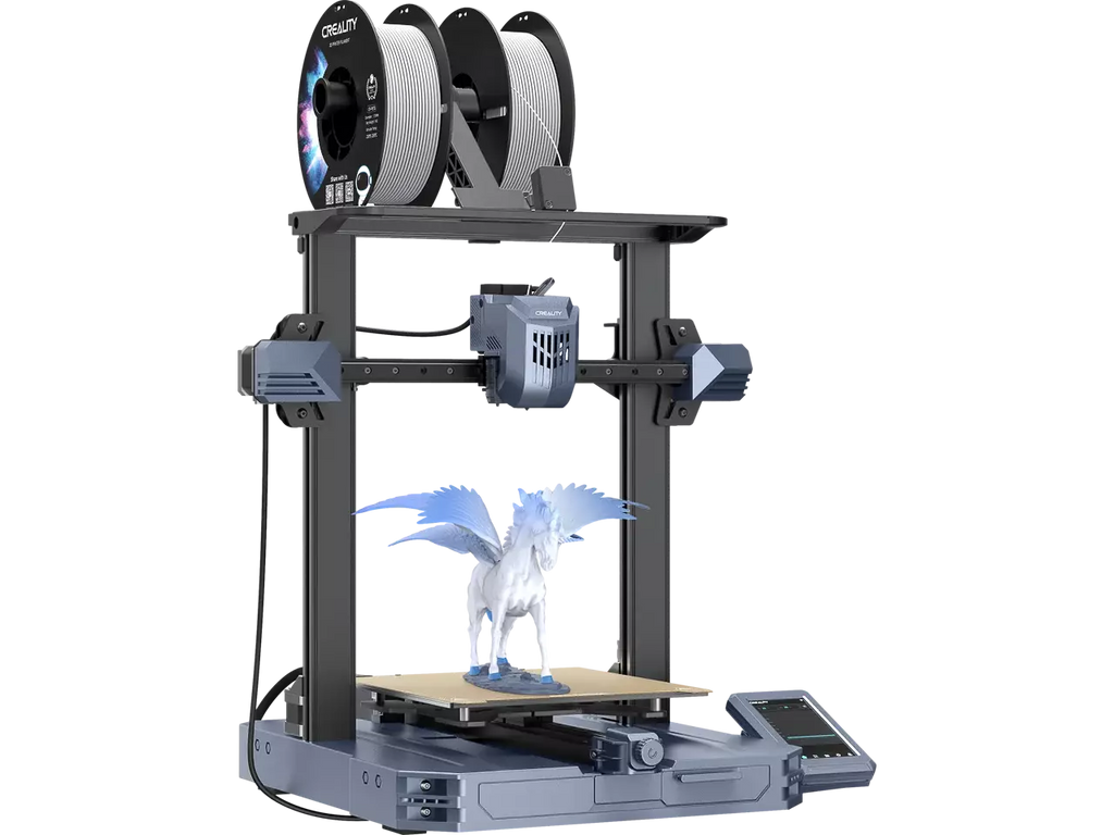 Imprimantă 3D Creality CR-10 SE cu volum 220×220×265 mm, viteză 600 mm/s, extruder Sprite direct drive