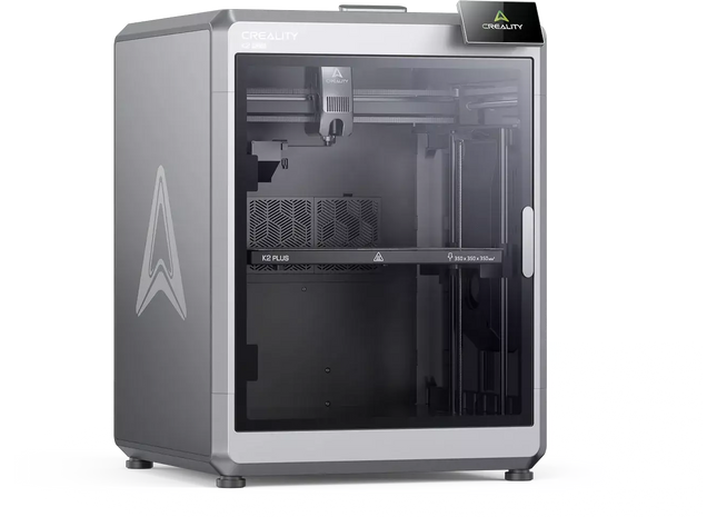 Imprimantă 3D Creality K2 Plus – volum 350×350×350 mm, viteză 600 mm/s, imprimare multicoloră și control automat complet