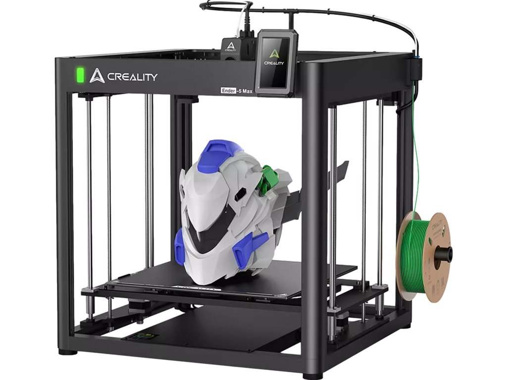 Imprimantă 3D Creality Ender-5 Max – volum 400×400×400 mm, viteză 700 mm/s, nivelare automată pe 36 de puncte și structură robustă CoreXY