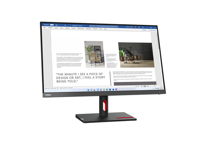 Monitor Lenovo ThinkVision S27i-30 27" IPS, FHD, HMDI, VGA, 3 ani garanție
