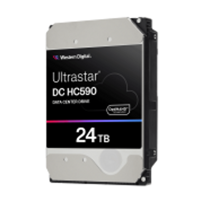 WD Ultrastar DC HC590 24TB – HDD server 3.5 inch, 512e, 7200 RPM, SATA, 512MB cache