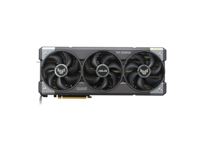 Placa video ASUS TUF Gaming GeForce RTX 5080 OC Edition – 16 GB GDDR7, PCI Express 5.0, 3 ventilatoare Axial-tech, iluminare RGB