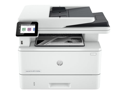 Multifunctional Monocrom HP LaserJet Pro MFP, A4, Wireless, Fax, Duplex, Retea, Alb, 4102fdw, 40 ppm