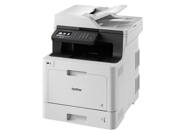 MULTIFUNCTIONAL BROTHER DCP-L8410CDW, Laserjet color, A4, Retea, Wireless (Alb) 31ppm