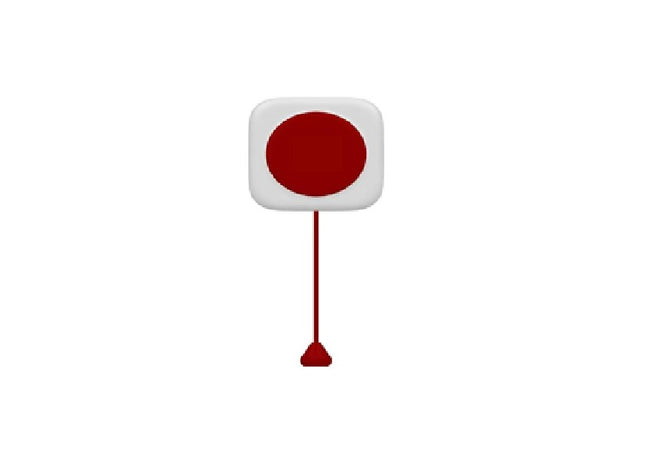 Buton de apel pat pacient Hikvision DS-KHS3100, instalare pe perete, lungime sfoara: 60cm, putere de alimentare: 9 - 24 VDC, dimensiuni: 86.4mm×86.4mm×19mm, temperatura de functionare: -10°C - 55°C.