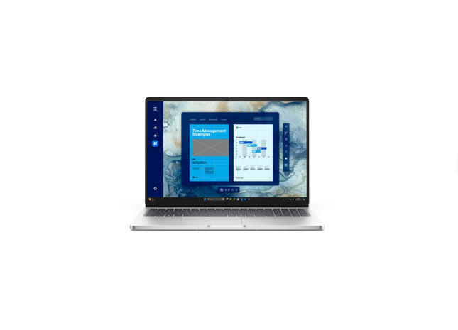 Laptop DELL PRO 16, 16", Non-Touch, FHD+, 300 nit, 45% NTSC, Anti-Glare, FHD+IR Cam, Fingerprint Reader, vPro, Platinum silver color, metallic finish