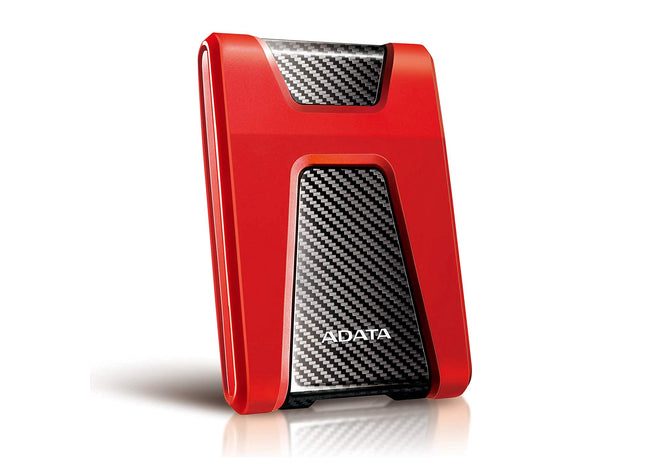 HDD Extern ADATA HD650 2TB, 2.5″, USB 3.1, Roșu și Negru „AHD650-2TU31-CRD”