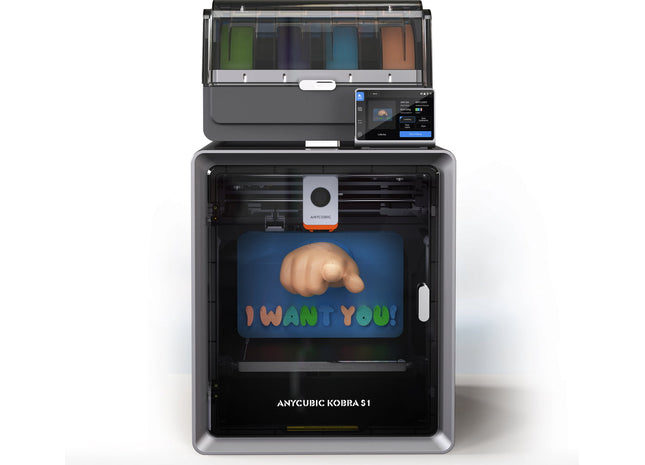 Imprimanta 3D Anycubic Kobra S1 Combo