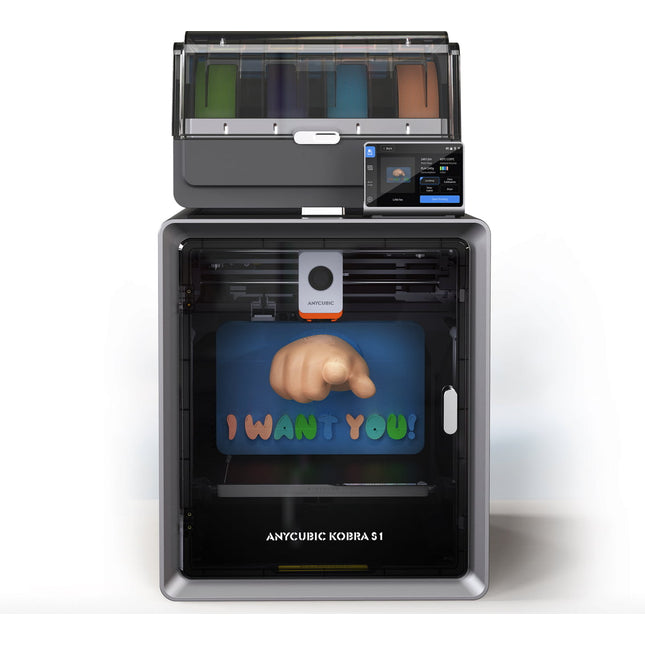 Imprimanta 3D Anycubic Kobra S1 Combo