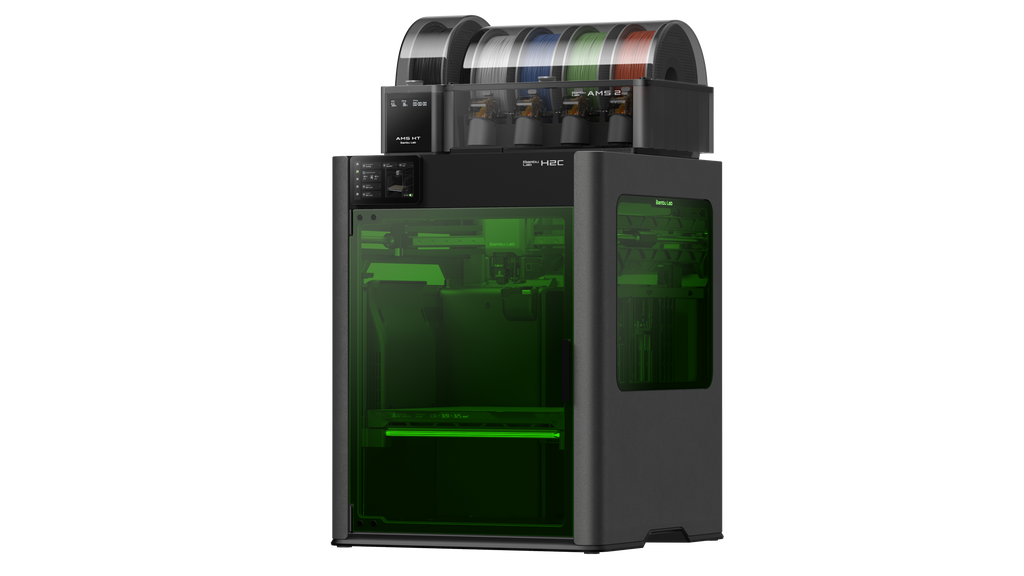 Imprimanta 3D Bambu Lab H2C Laser Full Combo