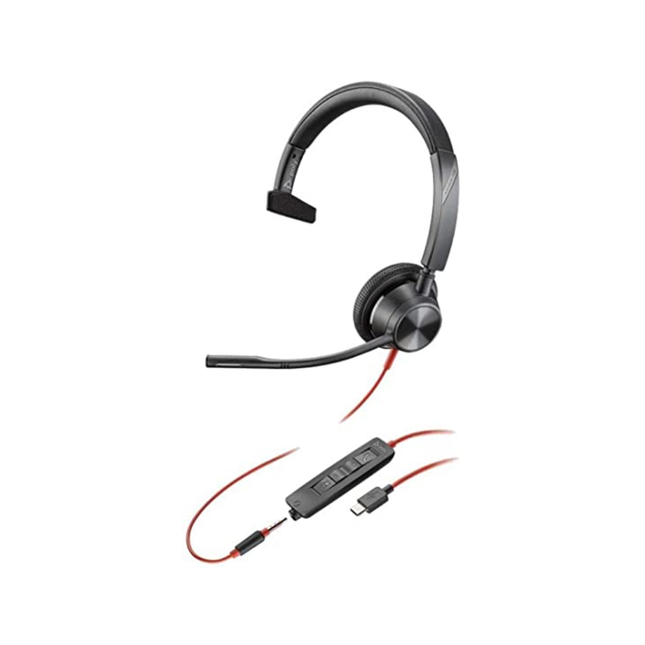 Cască Poly Blackwire 3315, USB-C, 213937-01