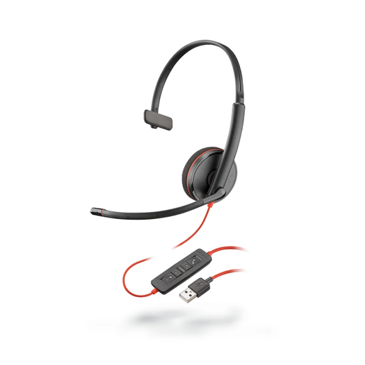 Căști Poly Blackwire C3210, USB-A, 209744-22