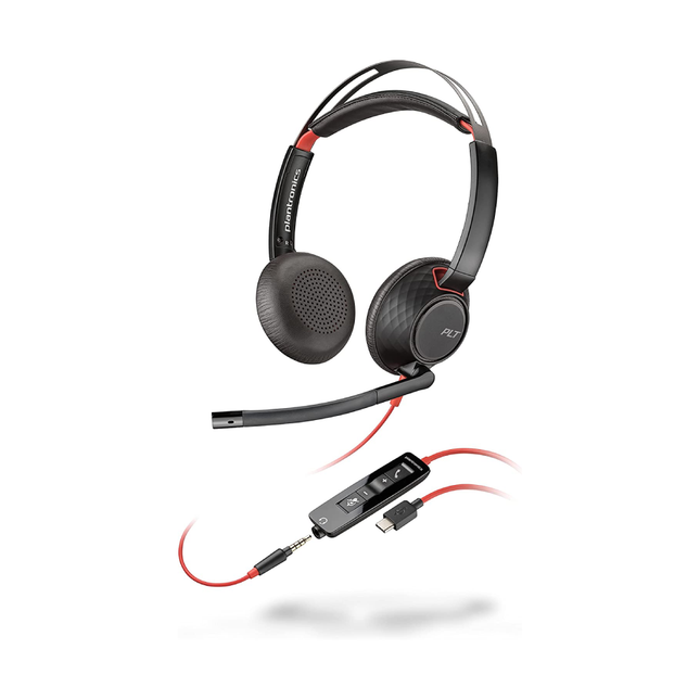 Căști cu fir Poly Blackwire C5220, USB-C, 207586-203