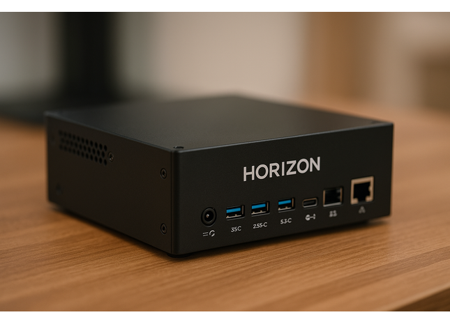 OPS Horizon i5-11320H – mini PC integrabil, Intel Core i5, 8GB RAM, 256GB SSD, W 10 Enterprise, conectivitate completa