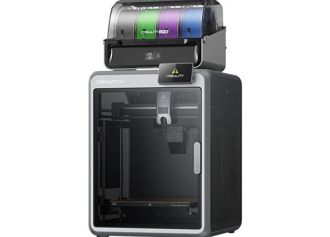 Creality K2 Combo imprimanta 3D cu sistem multicolor si automatizare avansata